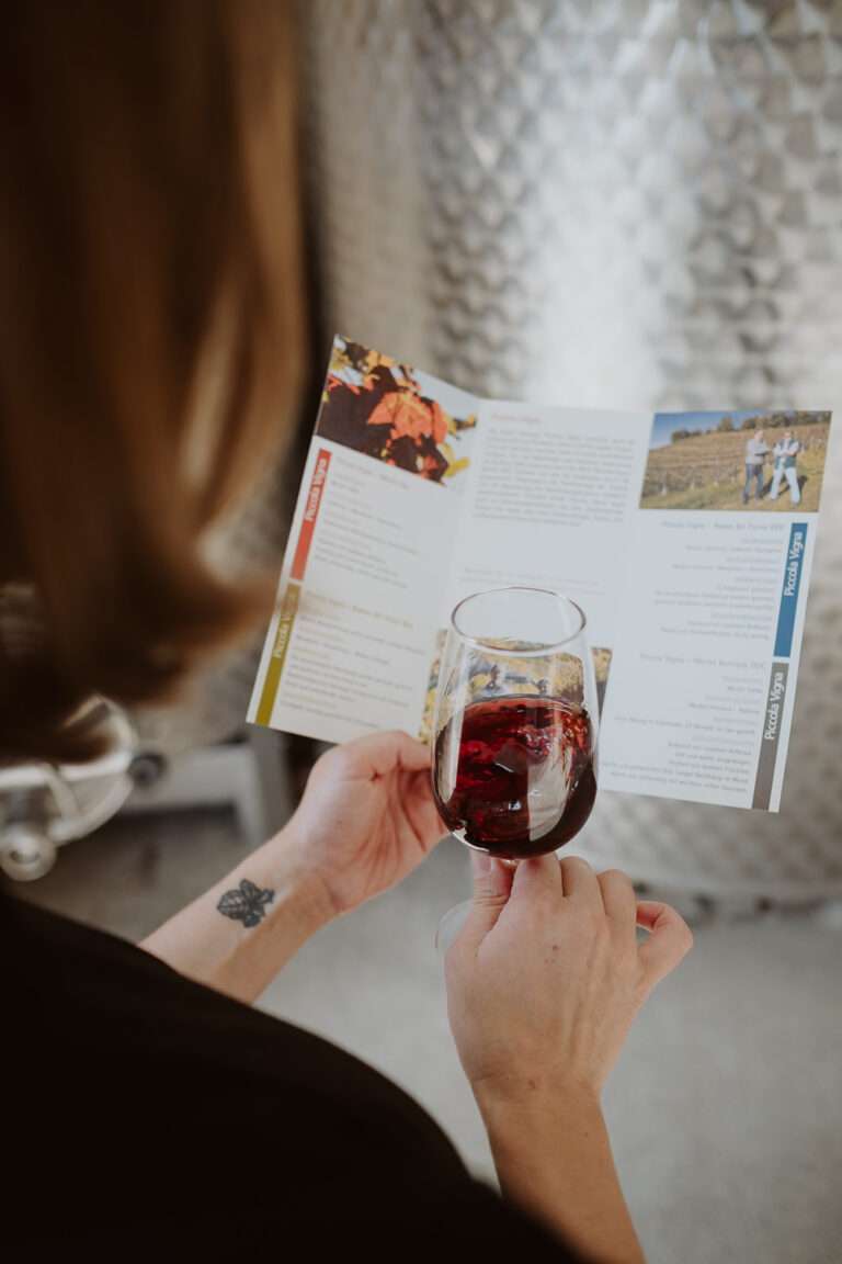 Während der Fahrradtour haben wir 3 sehr kleine Familienweingütr besucht