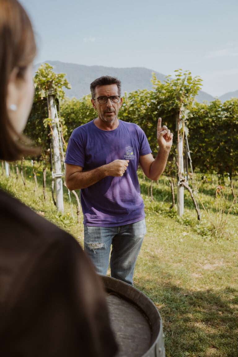 Besuch des Weinguts Trapletti